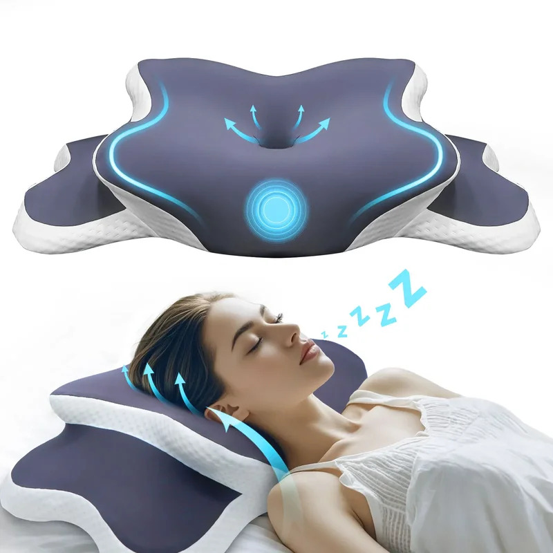 Memory Foam Pillow Cervical Pi - Neck Pillow Memory Foam ulasan dan harga