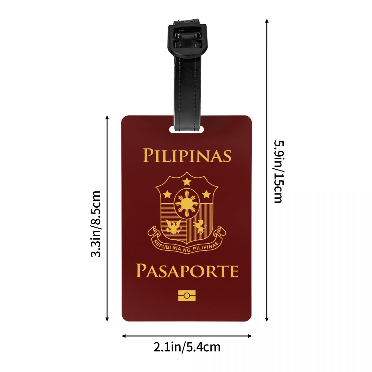 Philippines Passport Luggage T - Travel Accessories Philippines ulasan dan harga