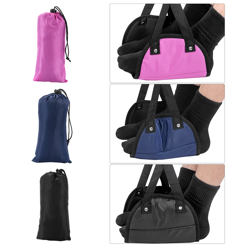 Portable Adjustable Footrest H - Travel Accessories Long Flight ulasan dan harga