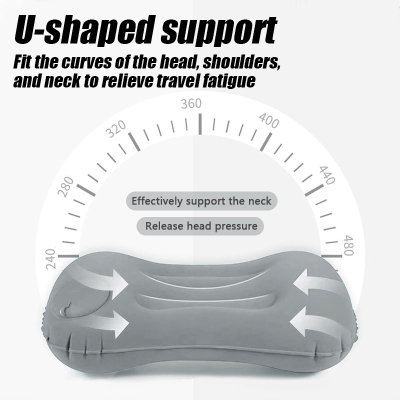 Camping Inflatable Pillow Port - Travel Accessories Pillow ulasan dan harga