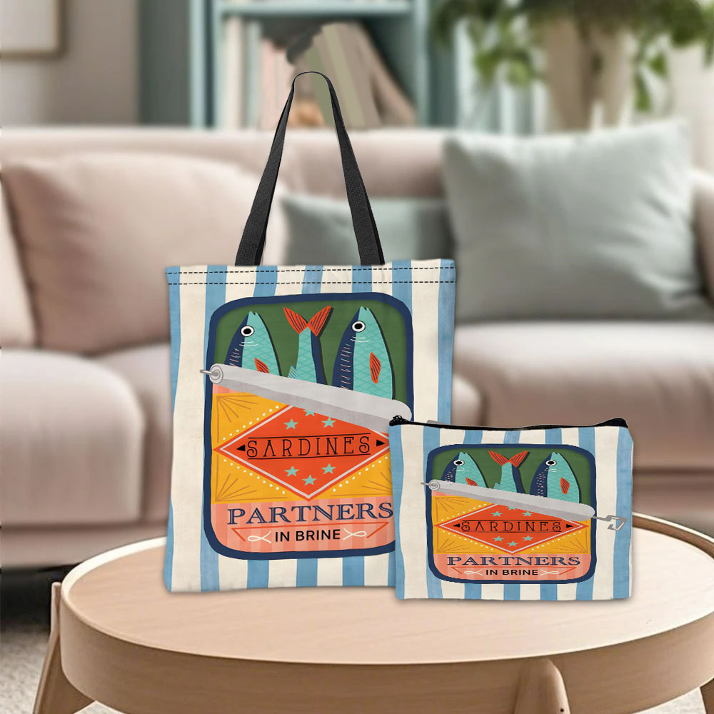 Sardine Partners Graphic Handb - Travel Accessories Pouch ulasan dan harga