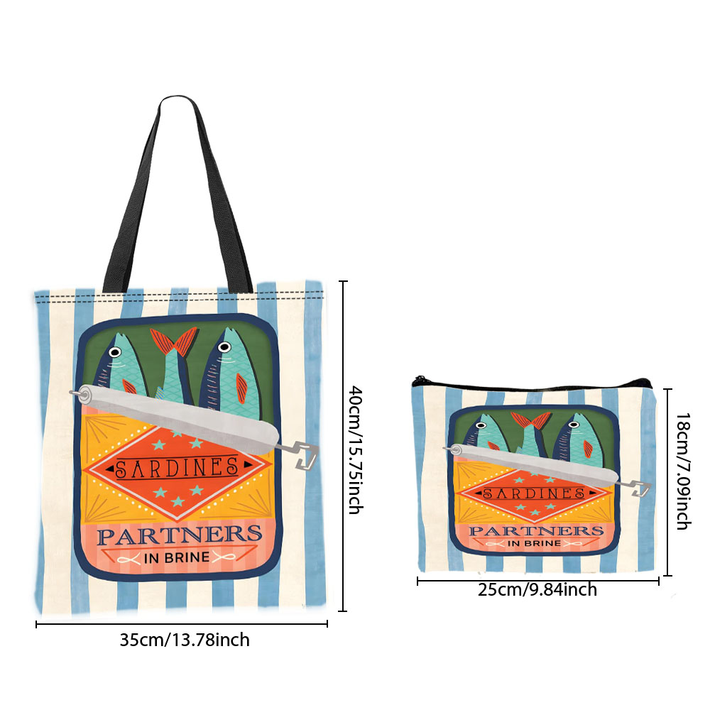 Sardine Partners Graphic Handb - Travel Accessories Pouch ulasan dan harga
