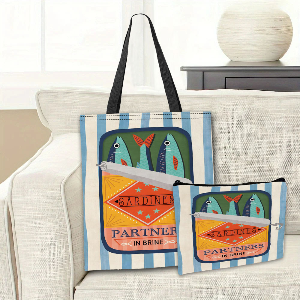 Sardine Partners Graphic Handb - Travel Accessories Pouch ulasan dan harga