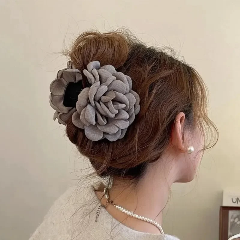 French Fabric Rose Flower Hair - Travel Accessories For Elderly ulasan dan harga