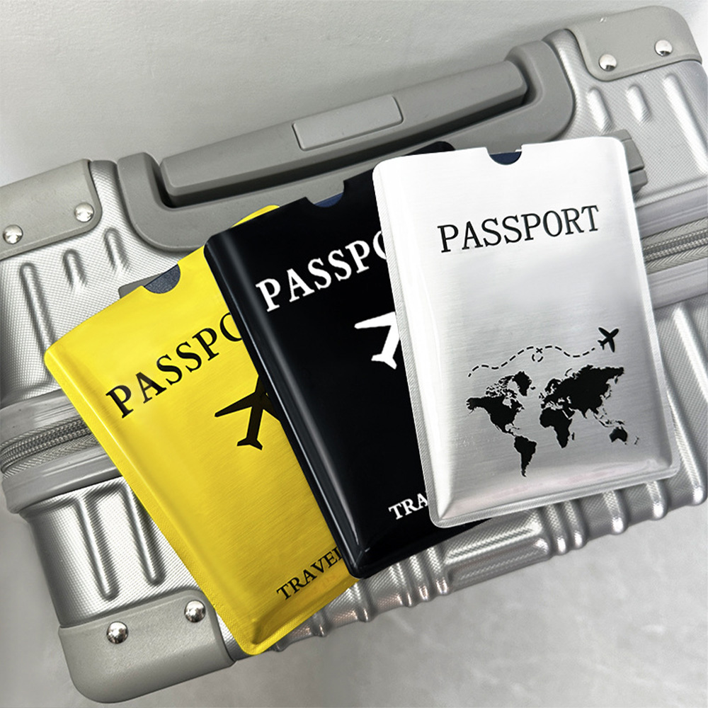 Aluminum foil passport protect - Travel Accessories Passport Holder ulasan dan harga