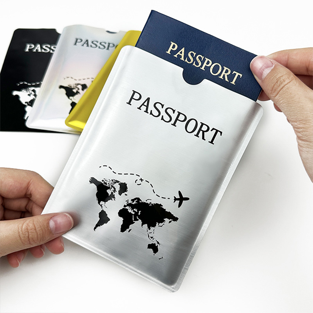 Aluminum foil passport protect - Travel Accessories Passport Holder ulasan dan harga