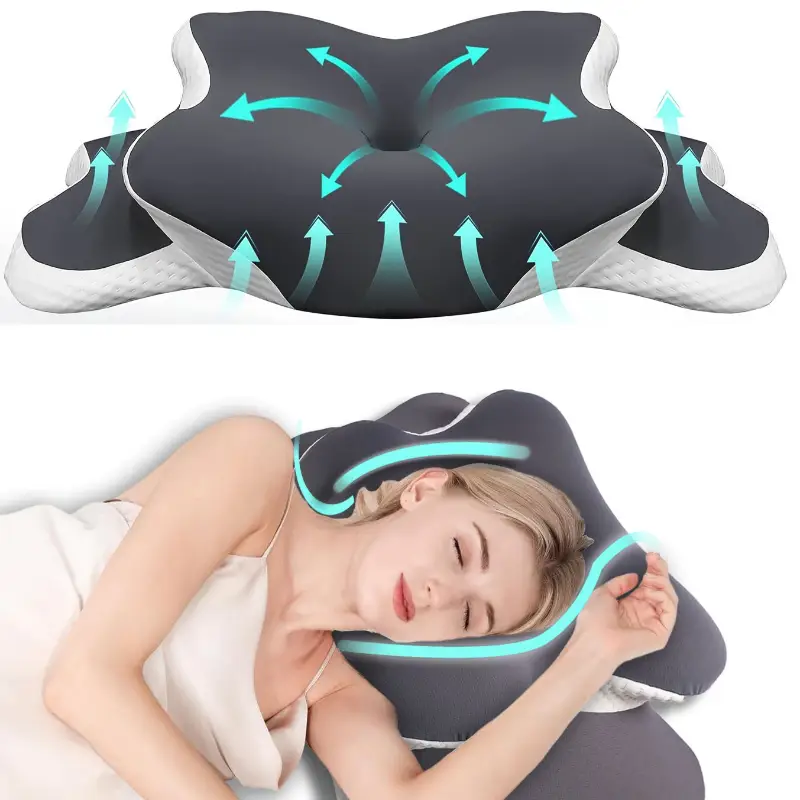 Ergonomic Memory Foam Butterfl - Neck Pillow Memory Foam ulasan dan harga