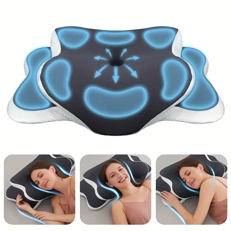 Ergonomic Memory Foam Butterfl - Neck Pillow Memory Foam ulasan dan harga
