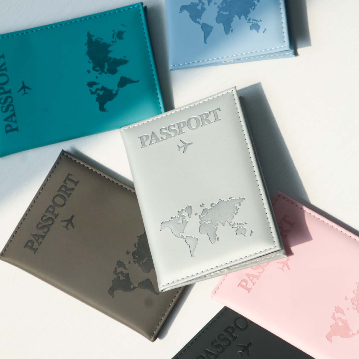 New Style Passport Holder Map  - Travel Accessories Passport Holder ulasan dan harga