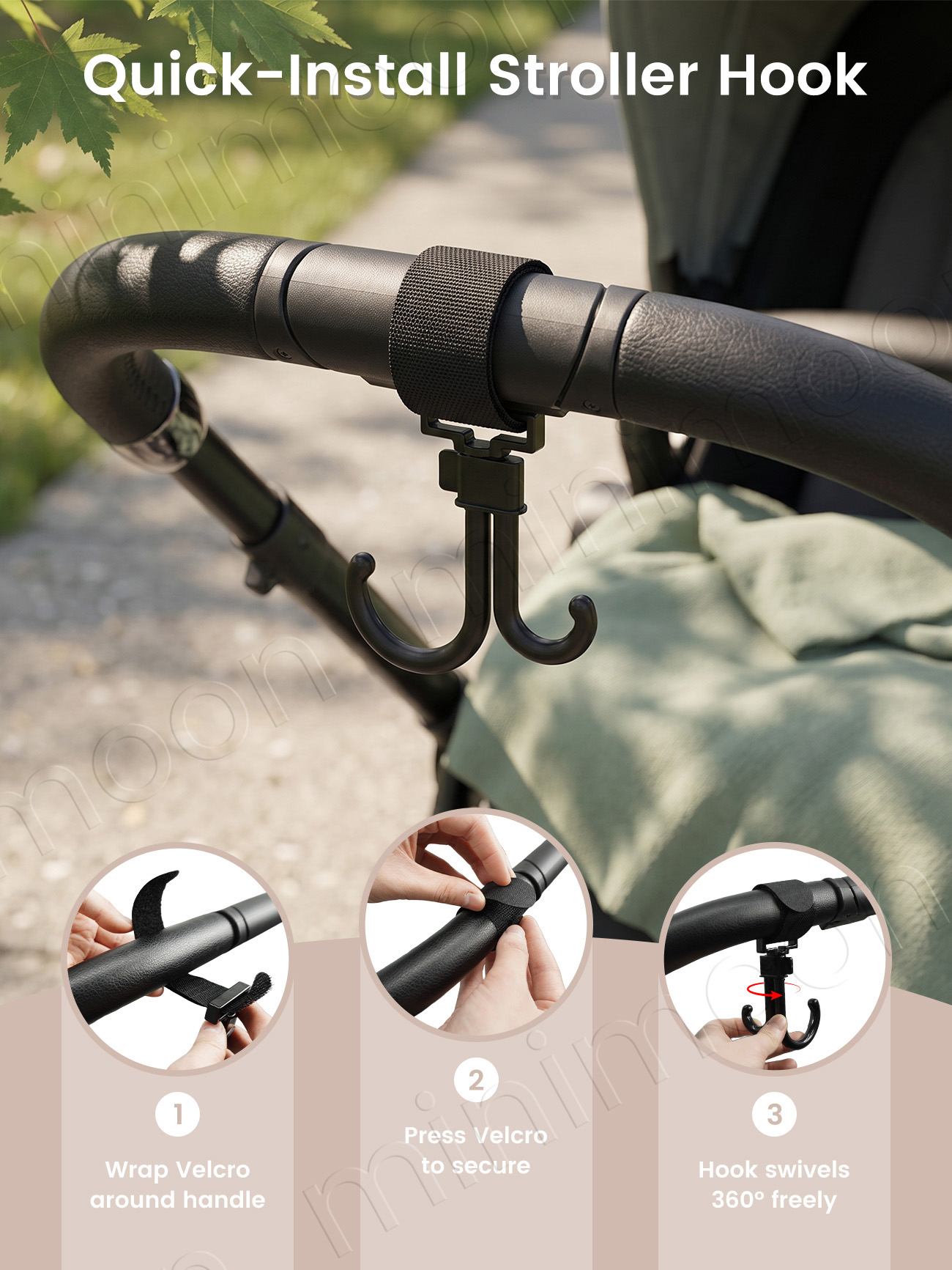 360° Rotatable Baby Stroller H - Travel Accessories Baby ulasan dan harga