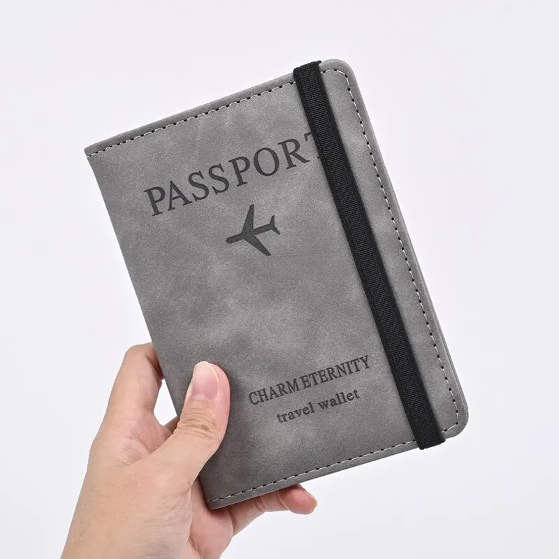 Men PU Leather Wallet Travel P - Travel Accessories Passport Holder ulasan dan harga