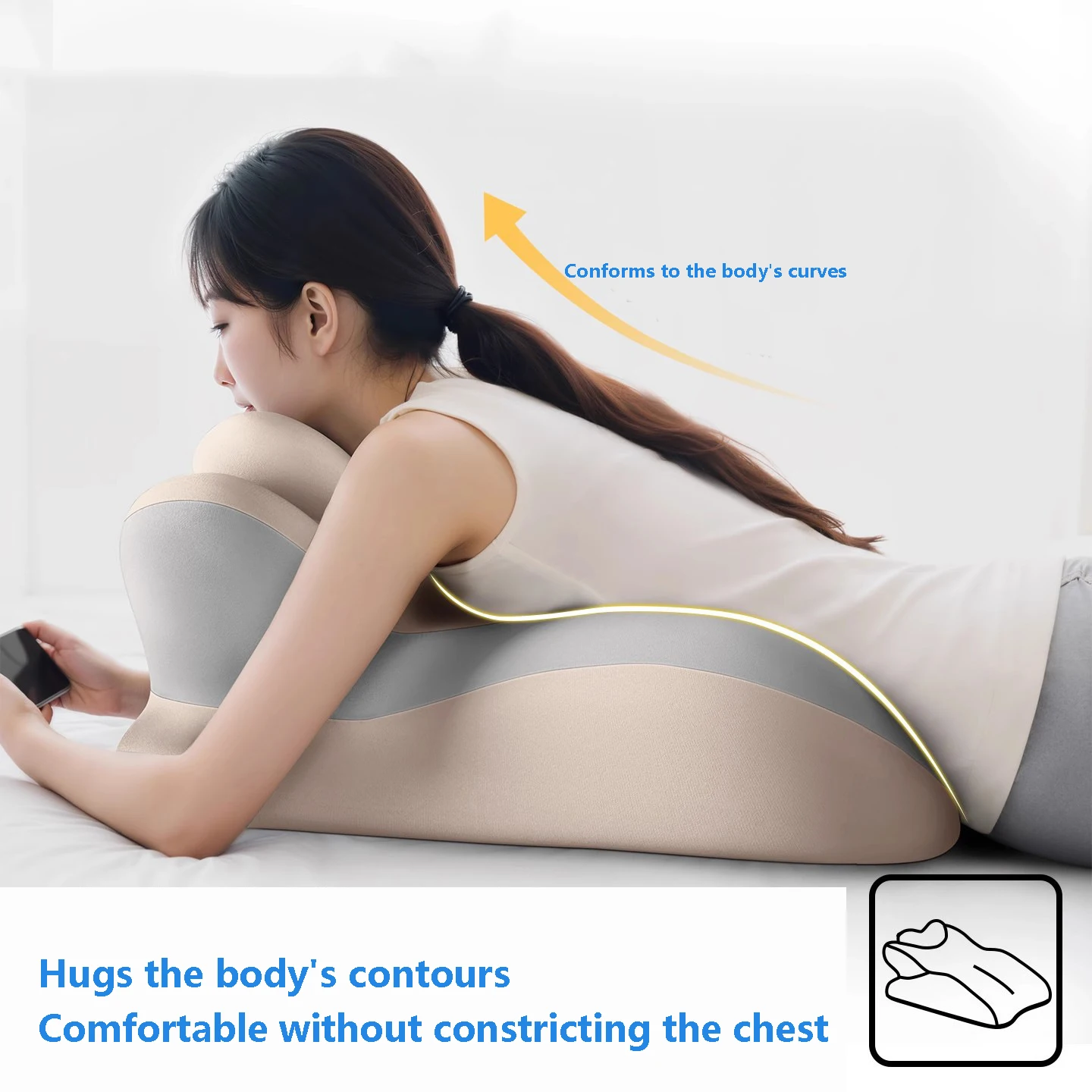 Large Memory Foam Pillow Ergon - Neck Pillow Memory Foam ulasan dan harga