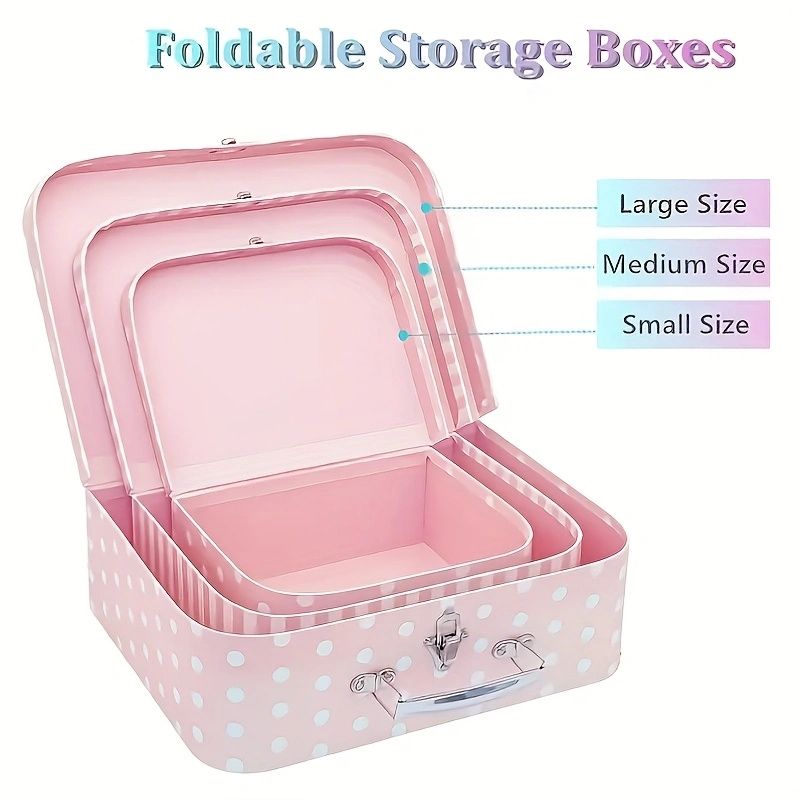 3pcs Vintage Style Cardboard B - Travel Accessories Gift Set ulasan dan harga