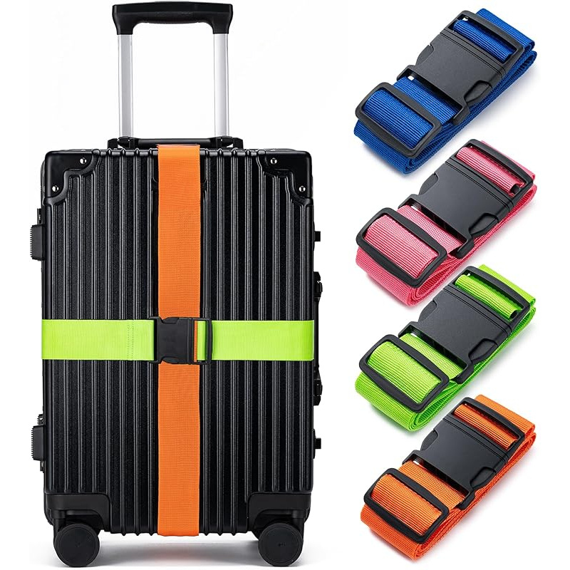 4Luggage Strap Set, Luggage Se - Travel Accessories Gift Set ulasan dan harga