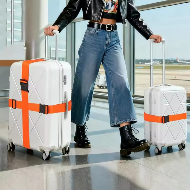 4Luggage Strap Set, Luggage Se - Travel Accessories Gift Set ulasan dan harga
