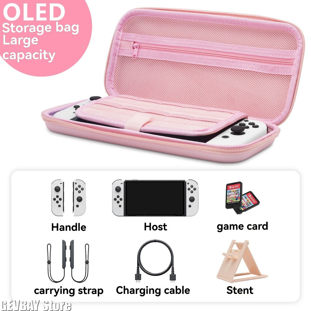 PU  Sakura Pink Shell Portable - Travel Accessories Pink ulasan dan harga